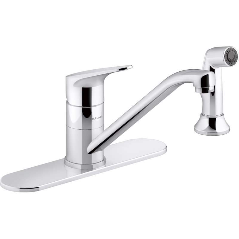 Valton Single Handle Kitchen Faucet with Side Spray