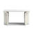 Arvyn Travertine Veneer Console Table