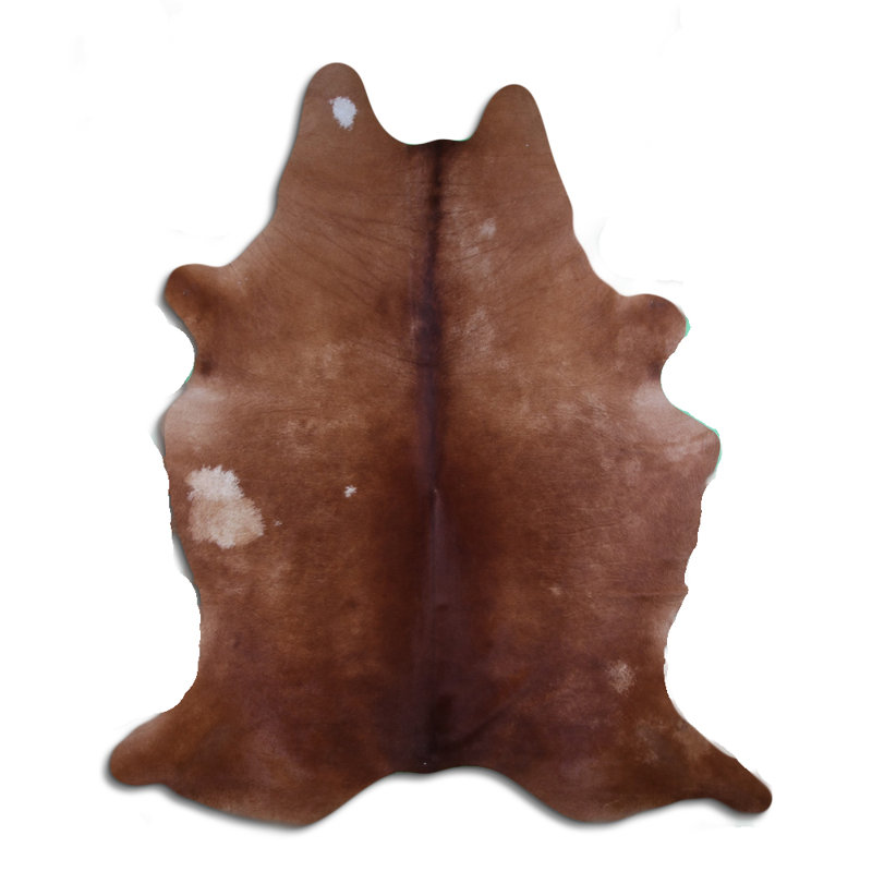 Myrtletown Novelty 2.02 cm x 2.24 cm Animal Print Cowhide Flatweave Area Rug