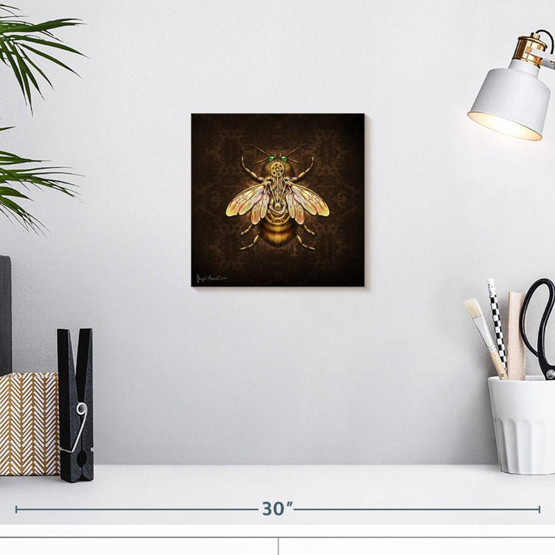 Brampt Steampunk Bee, 10" H x 10" W