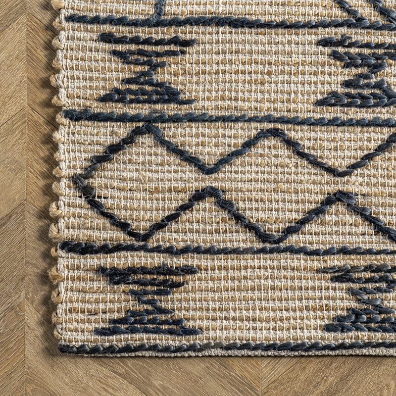Geometric Indoor Rug, Rectangle 8' x 10'