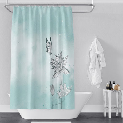 Rideau de douche Blue Mist