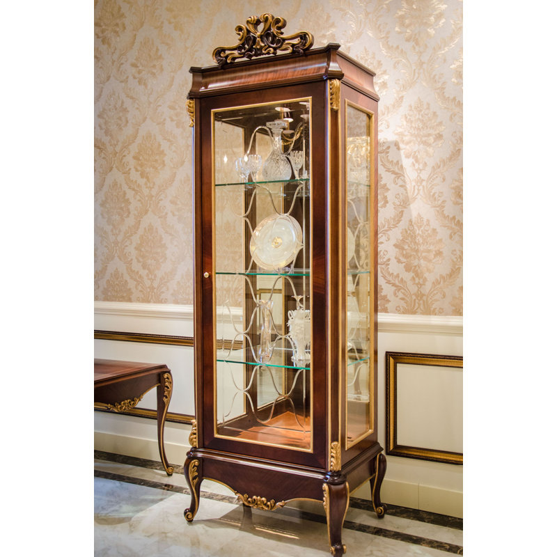 Bergamo Lighted China Cabinet