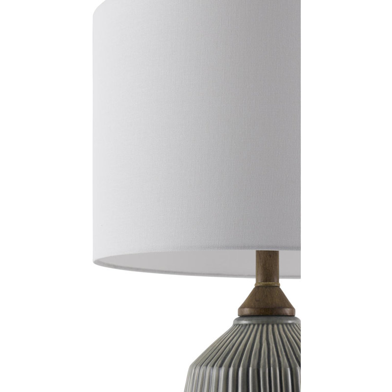 Lampe de table Teasley, Gris