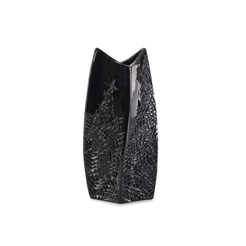 Raven Handmade Crystal Table Vase