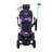 MAX PLUS DARK PURPLE 4 Wheels Outdoor Compact Mobility Scooter With 2Pcs*20AH Lead Acid Battery, 16 Miles, Cup Holders & USB Charger Port-128957486