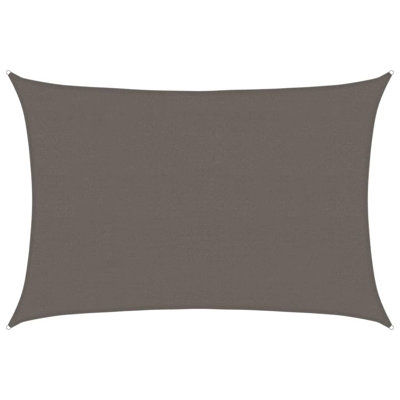 Toile d'ombrage rectangulaire 13,1 pi x 19,7 pi East Urban Home