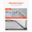 Support de main courante pour escaliers noir mat