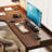 Tan Rectangular Solid Wood desks-107288382-107288383