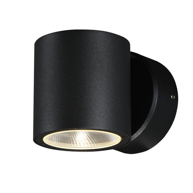 Volume Outdoor LED Wall Mount, Black