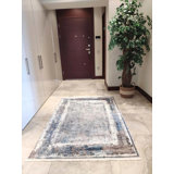 Toscana Washable Abstract Indoor / Outdoor Rug