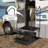 RV Steps with 2 Handrail, 3 Steps Mobile Home Ladder