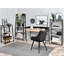 Dawnella 130cm H x 64cm W Steel Etagere Bookcase-1004019495-1004019493