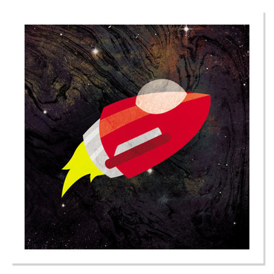 Impression sur papier roulée «Spaceship Adventure Two»
