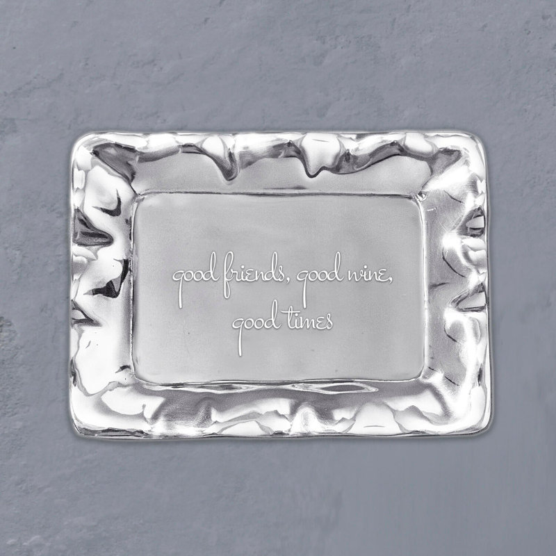 Giftables Aluminum Decorative Tray