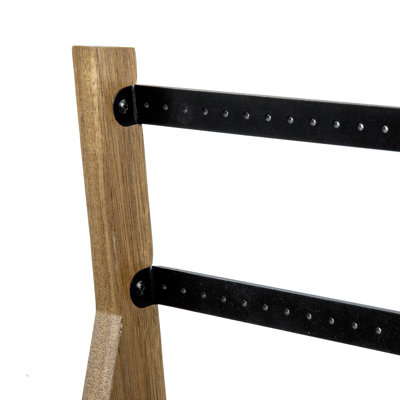 Acacia Tabletop Earring Organizer Jewelry Storage