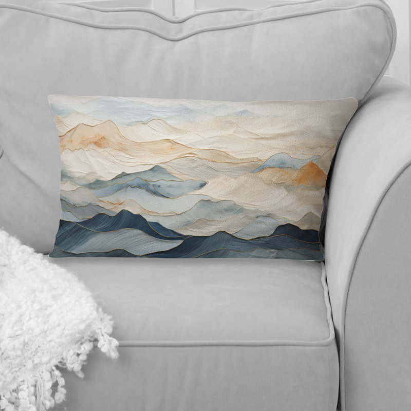 Coussin Majestic Mountain Peaks - Mountains