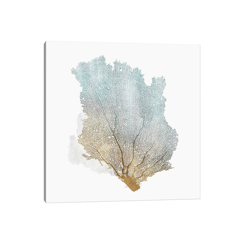 Delicate Coral I by Isabelle Z - Wrapped Canvas Print, 45.72 cm H x 45.72 cm W x 3.175 cm D