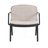 Luna Outdoor Patio PP 3PCS CHAT SET, Black Frame With Beige Cushion, (2Pcs Club Chairs And 1Pcs Loveseat)-746429619-746429618