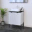 Ensemble de meuble-lavabo simple 23,6 po avec dessus Lissia-1163707518