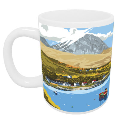 Burks Earthenware Coffee Mug