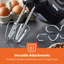 Geepas 150W Hand Mixer - Electric Whisk, Handheld Food Collection Cake Mixer
