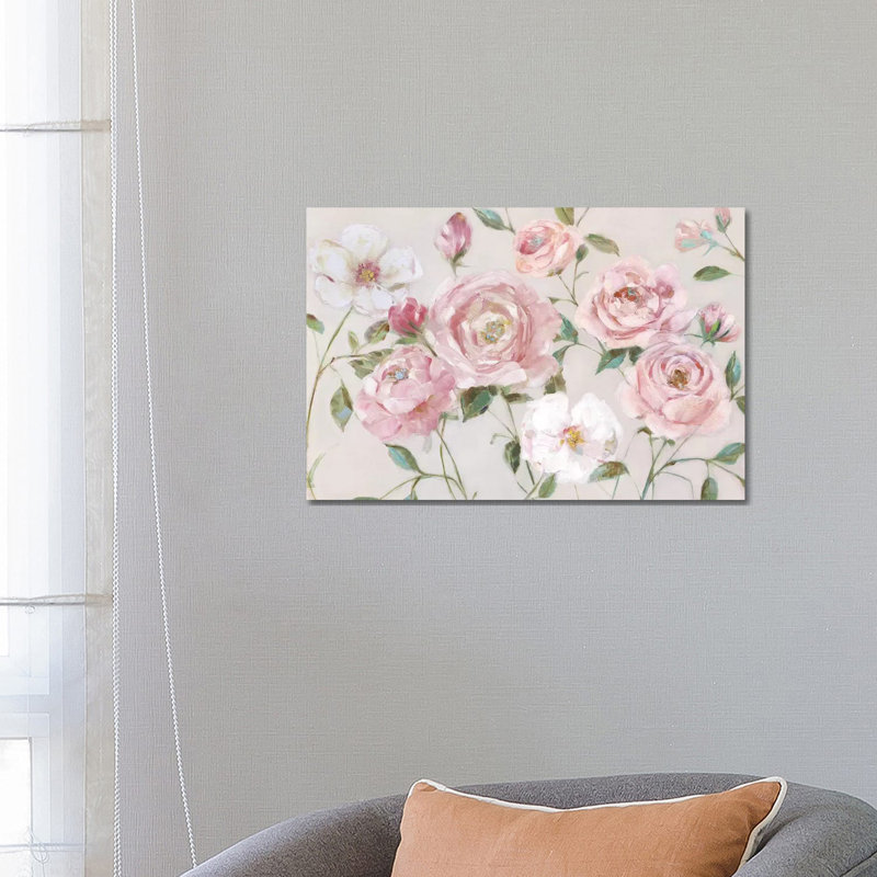 Cottage Sweet Garden 1 Piece Wrapped Canvas Painting, 66.04 cm H x 45.72 cm W x 1.91 cm D