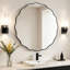 Miroir rond en aluminium-289972123-284854585
