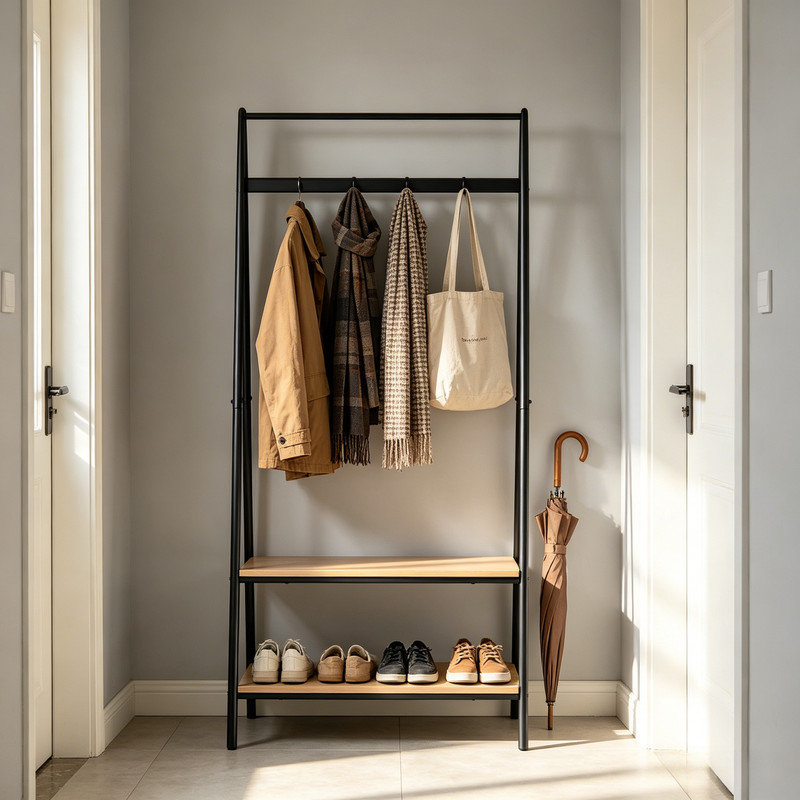 42.5cm Adjustable Clothing Rack