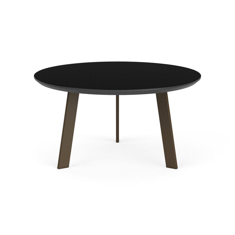 Table de bout Waterfall, Nuit noire, Bronze