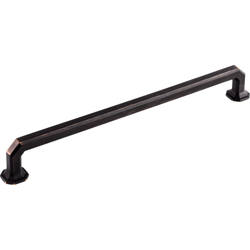 Emerald Bar pull, Tuscan Bronze, 9" Center to Center