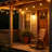 Waterproof LED Outdoor String Lights With Dimmable Vintage Edison Bulbs