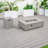 Flinda Concrete Propane Outdoor Fire Pit Table-1219443810