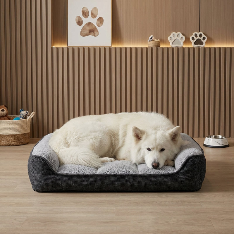 Lit pour chien Sanctuary, 31.5" W, Grey