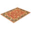 Tapis beige / rouge / noir en laine noué à la main de conception unique 8 pi 1 po x 10 pi 1 po Damilja Mogul