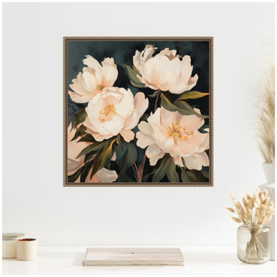 «Beautiful Painterly Floral Bouquets 2» par The Creative Bunch Studio, reproduction d'art sur toile encadrée