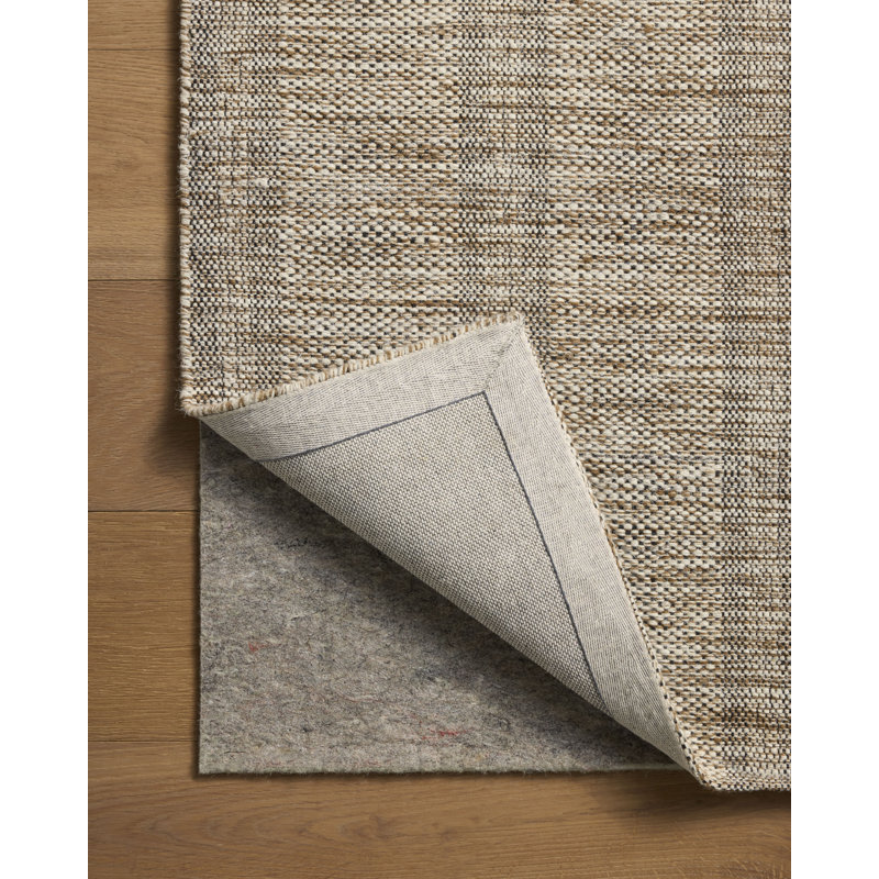 Chris Loves Julia x Loloi Eugene Chestnut / Ivory Area Rug, Toffee / Ivory, 7'-9" x 9'-9"