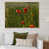 Toile avec cadre flottant brun