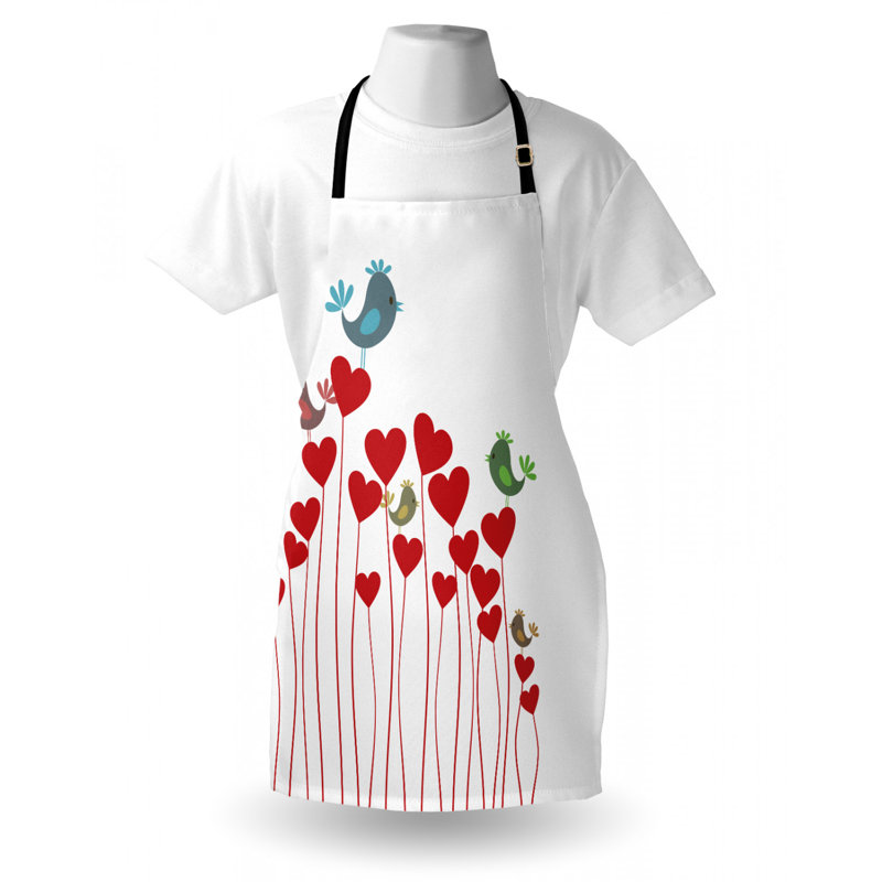 Valentine's Day Bib Apron