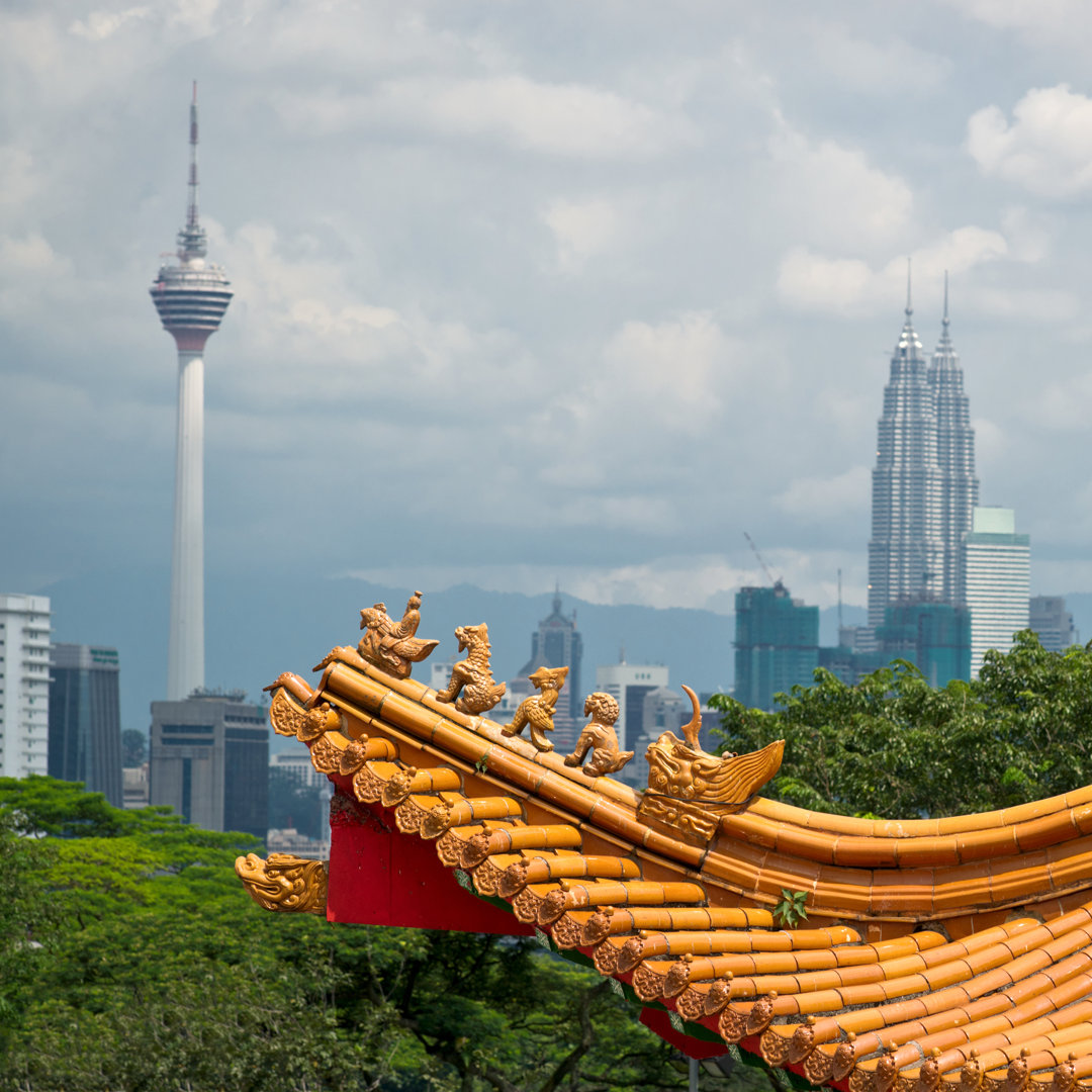 Kuala Lumpur Cityscape by TimArbaev - Wrapped Canvas Print