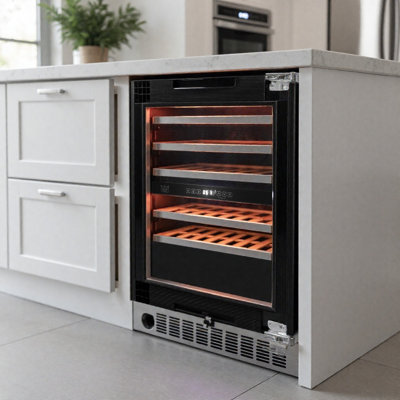 24 Dual Zone Wine Cooler 132 L & 52 Bottles