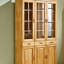 Bibliothèque en bois massif pur