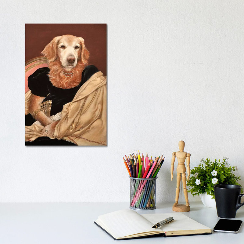 Miss Sydney by Melinda Copper - Wrapped Canvas Gallery-Wrapped Canvas Giclée, 20.32 cm H x 30.48 cm W