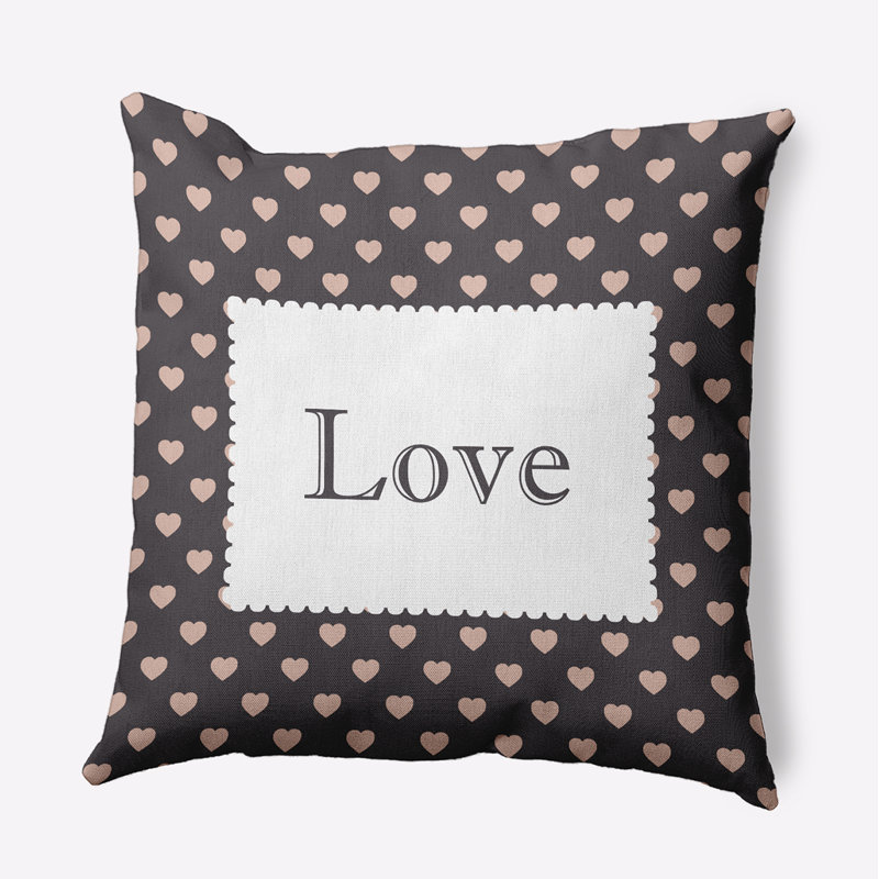 Reversible Throw Pillow, 20" H x 20" W, Square