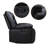 87.01'' Wide Modern Soft Vegan Leather Manual Reclining Sofa With Hide Console (Set of 2)