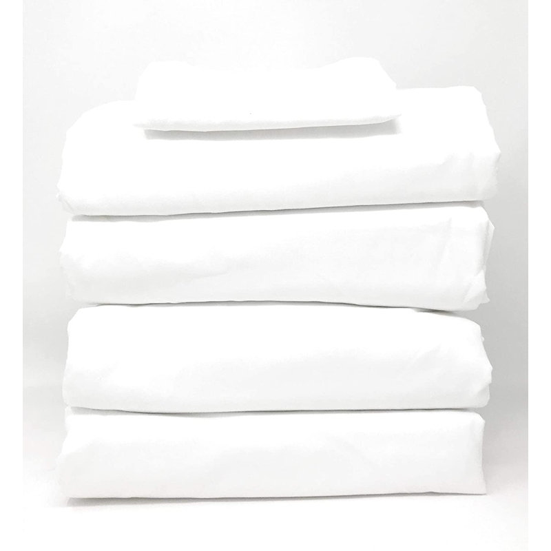 Tache Microfiber Sheet Set, Twin Sheet Set + Fitted Sheet + 1 Pillowcases
