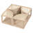 Round to Square Block Modular Coffee Table