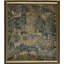 Antique Needlepoint Small Scatter Size Wool & Silk Green Rug