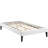 Sharon Bed with Squared Tapered Legs-2047047023-2135992843