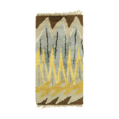 One-of-a-Kind 2’6x5’ Hand Knotted Area Rug